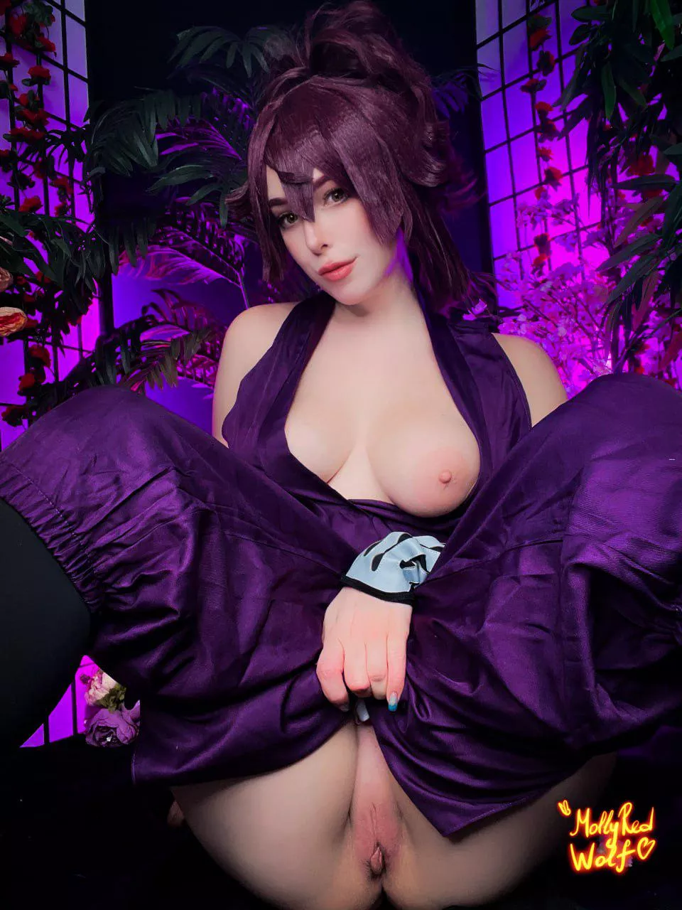 Yuzuriha from Jigokuraku by MollyRedWolf