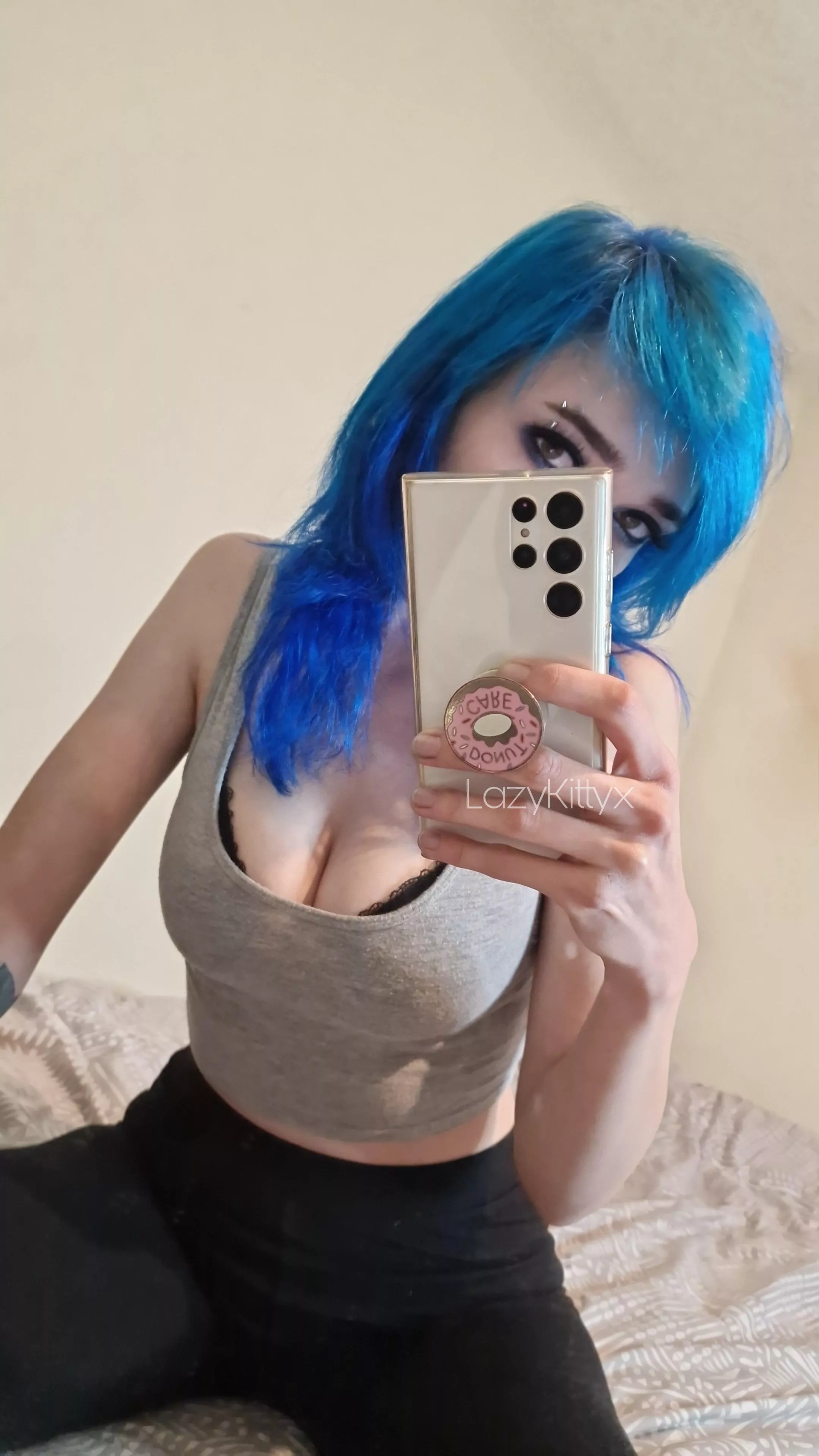A slut, even when clothed 💙