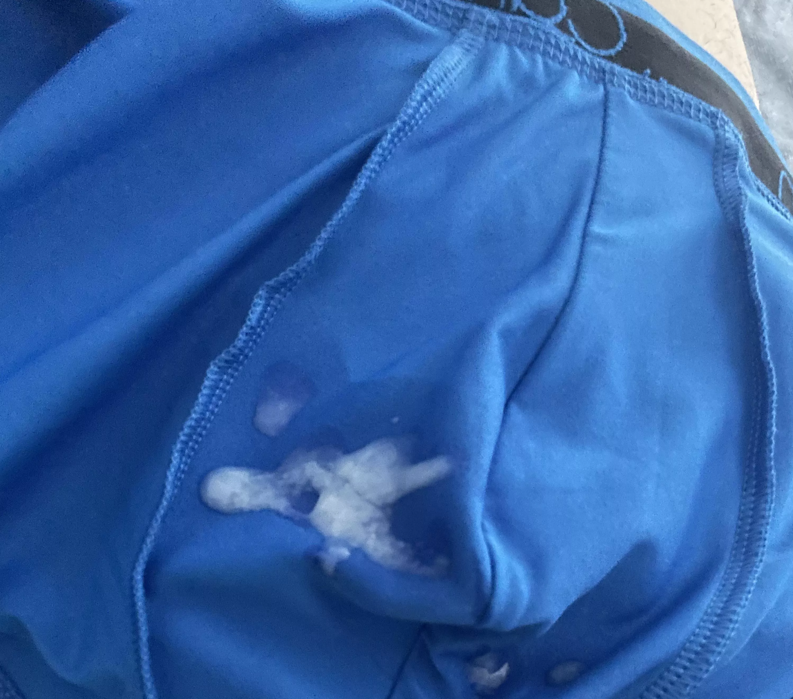 Already covered with cum