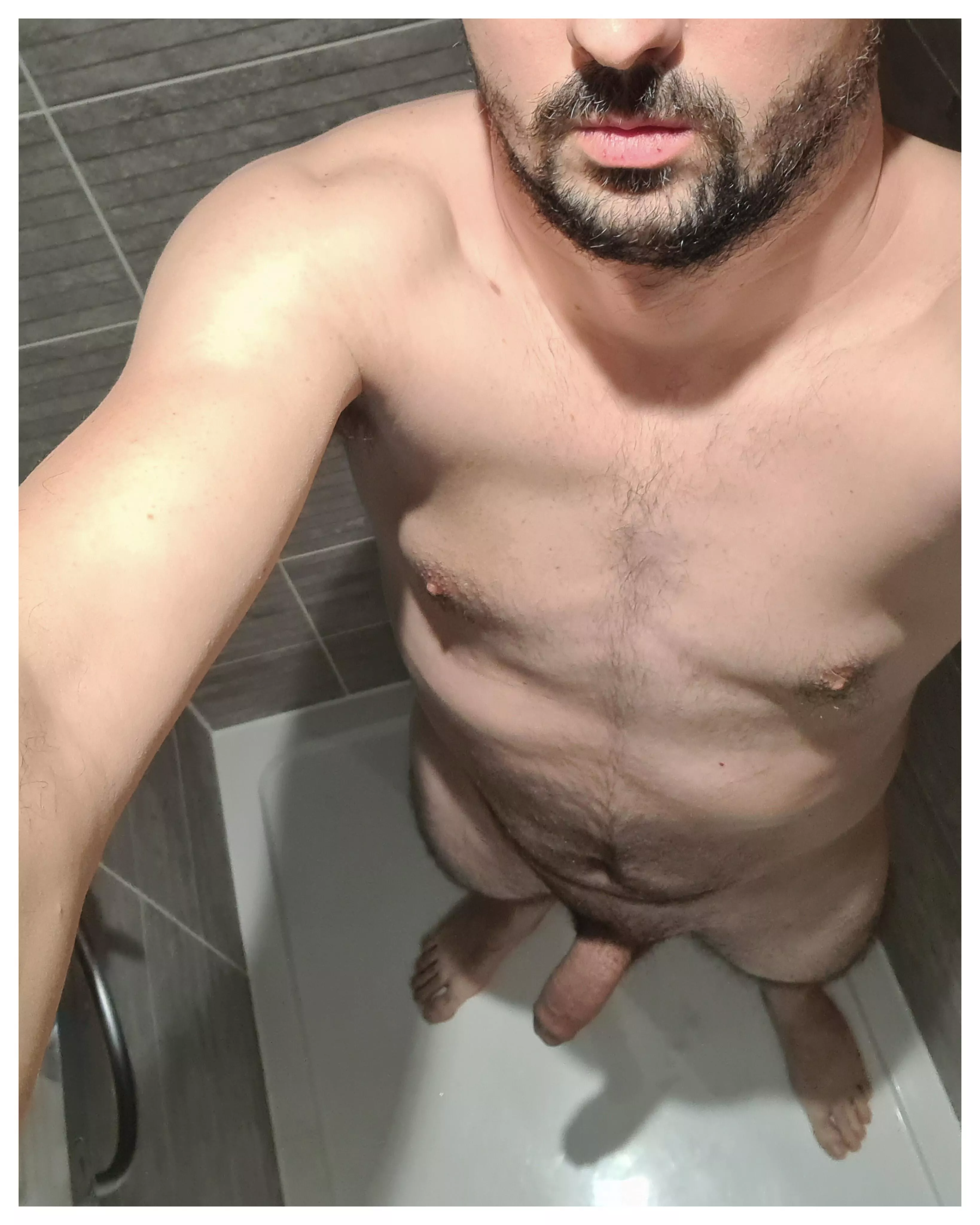 Before shower 🚿. Would you join me ???