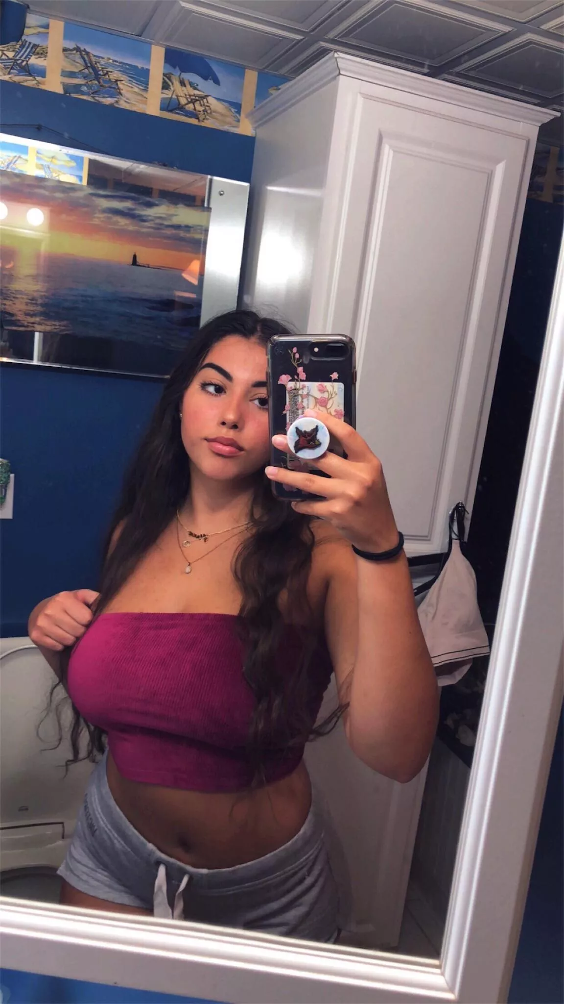 big tits tight tummy