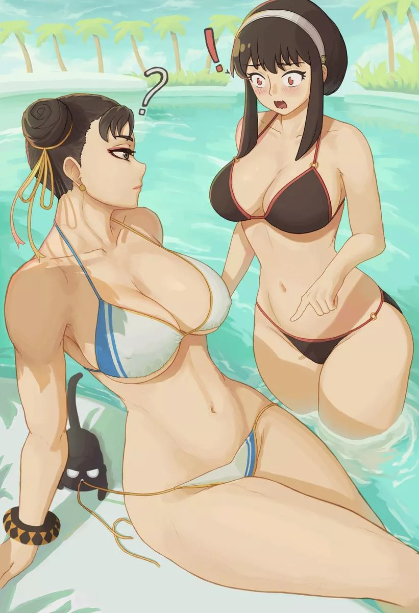 Chun-Li and Yor (NiksonCrazy)