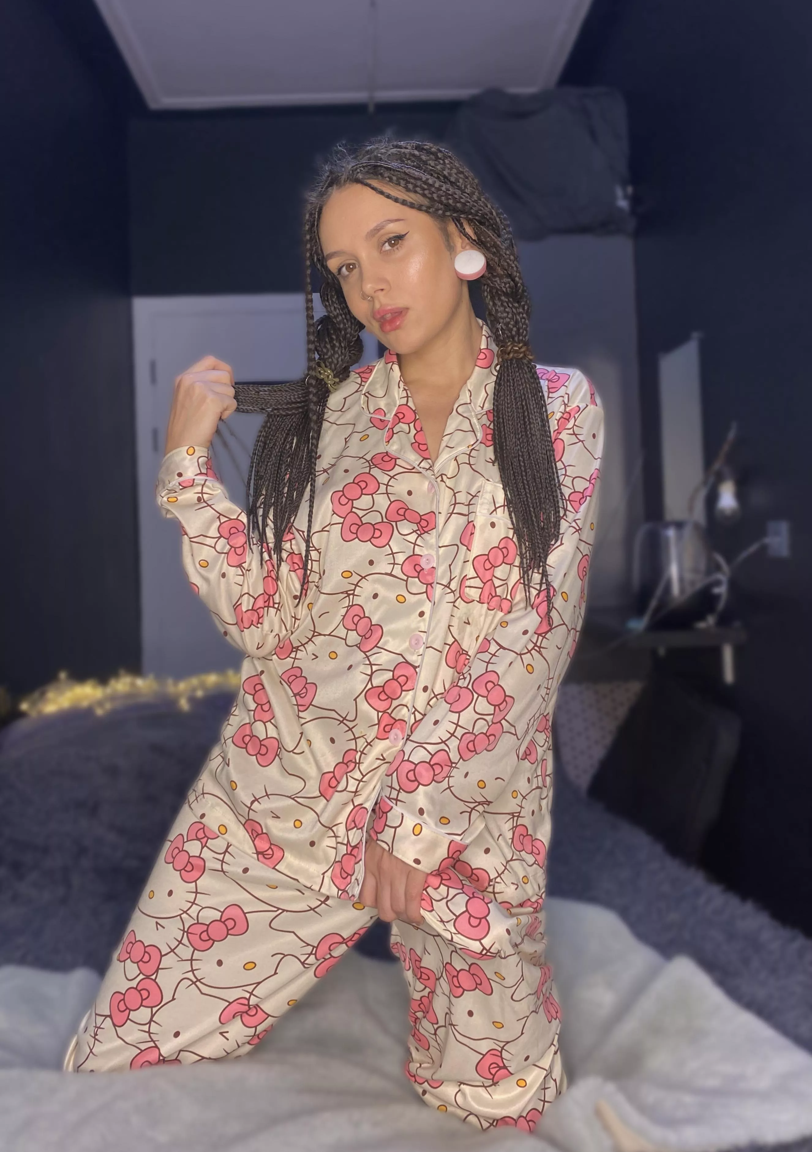 Do you mind sleeping in the same bed with me, step bro?