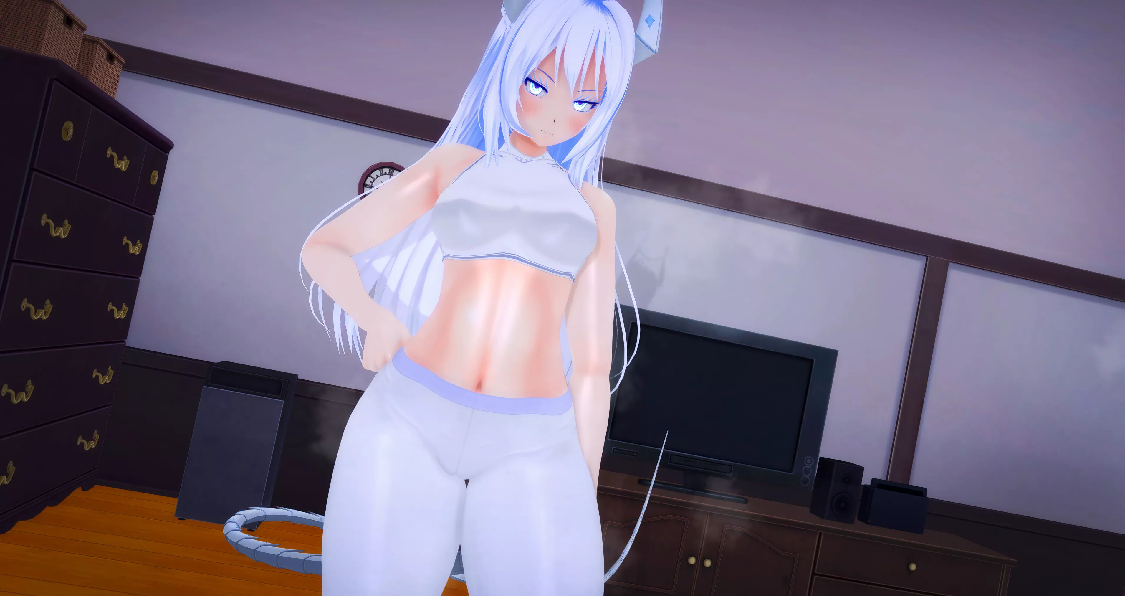 Dragon in tight pants. That's the post.