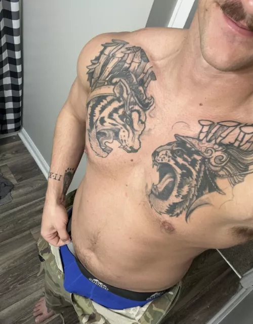 Feeling blue today 😏