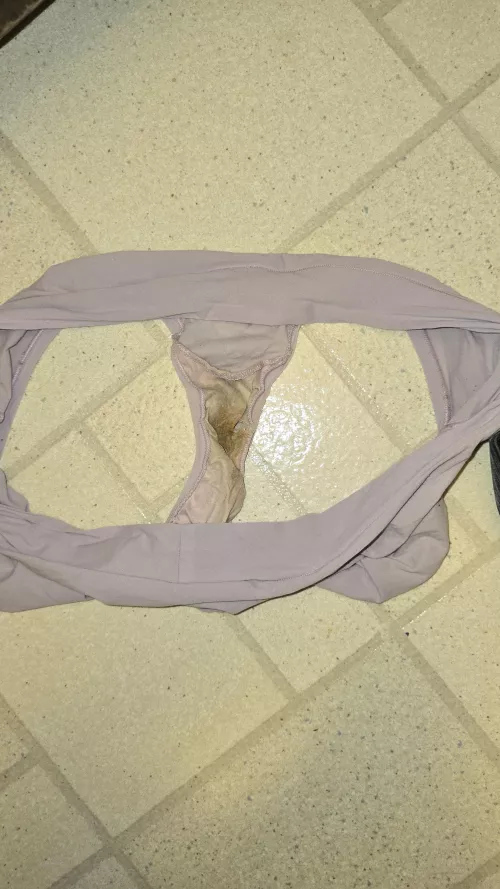 Gf's pre shower panties