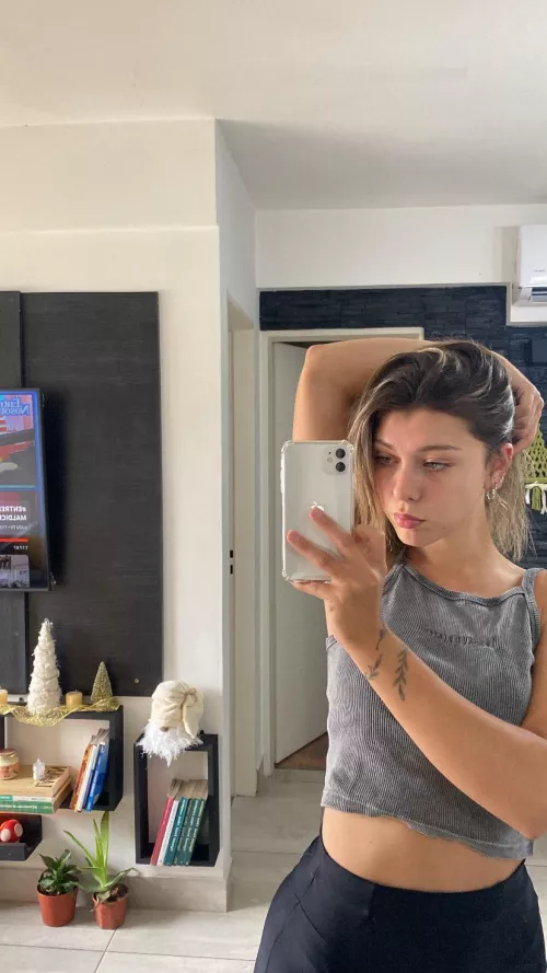 Has your girlfriend sent you nudes or do I have to? ;)