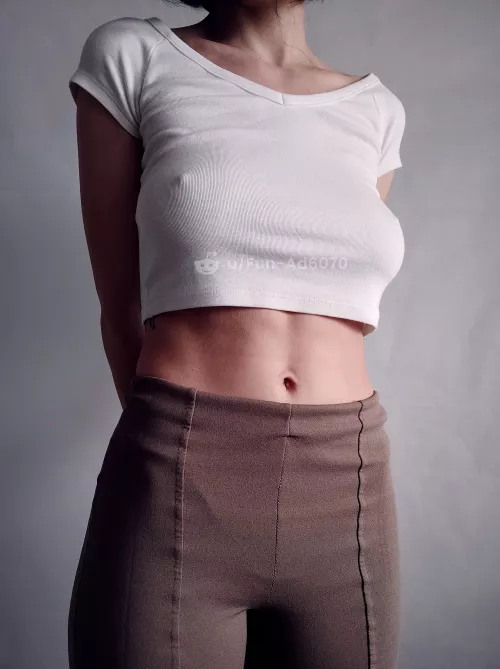 I felt like skipping the bra today