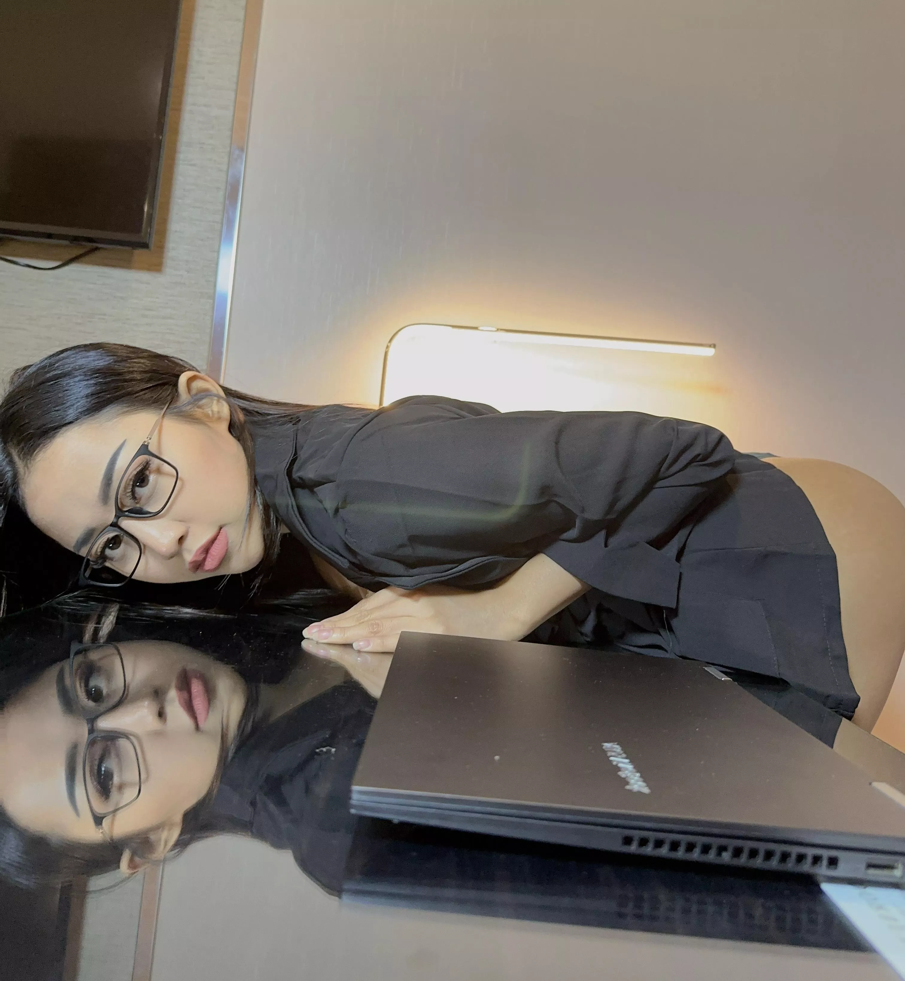 I'll let you plant that seed inside. No need to take my coat off, I like the fantasy