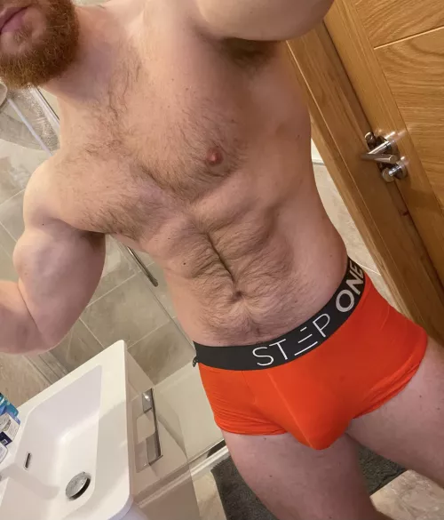 I’m just about to have a shower after a long hard days work. Don’t let it go to waste!