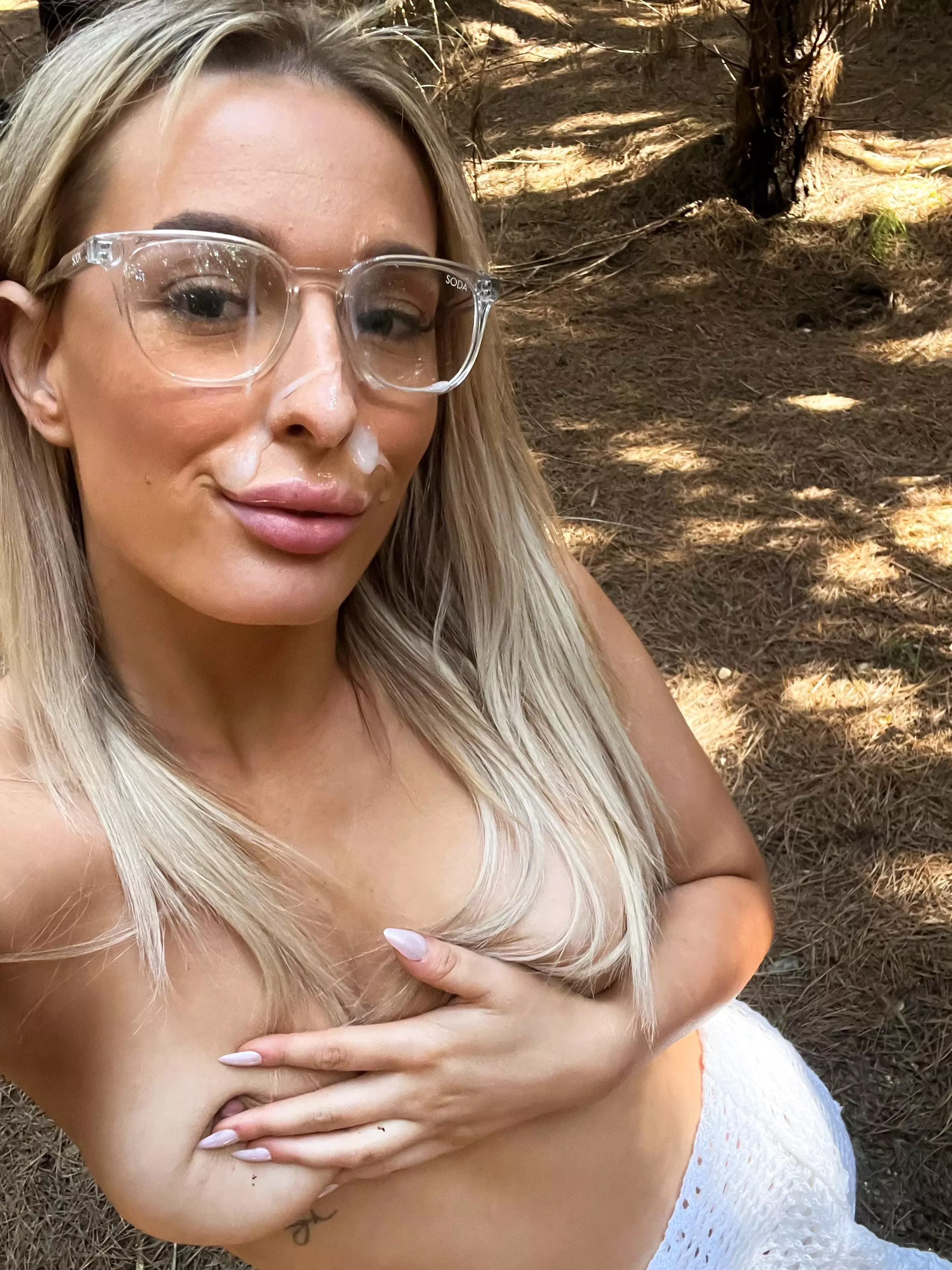 Just got fucked in the forest