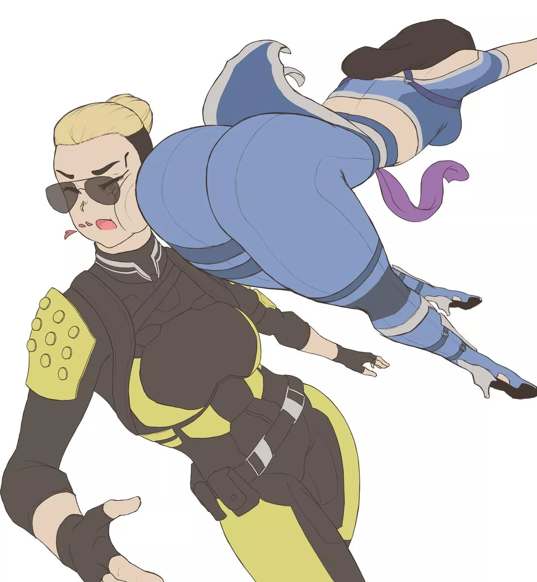 Kitana vs Cassie Cage (NiksonCrazy)