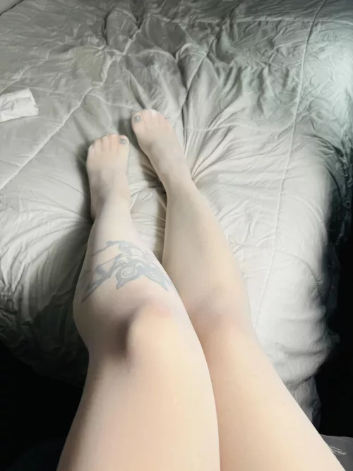 legs with stockings