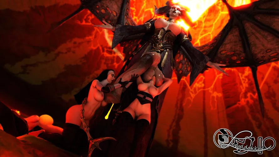 Lilith & Nuns (Lewddokkae) [Diablo IV]