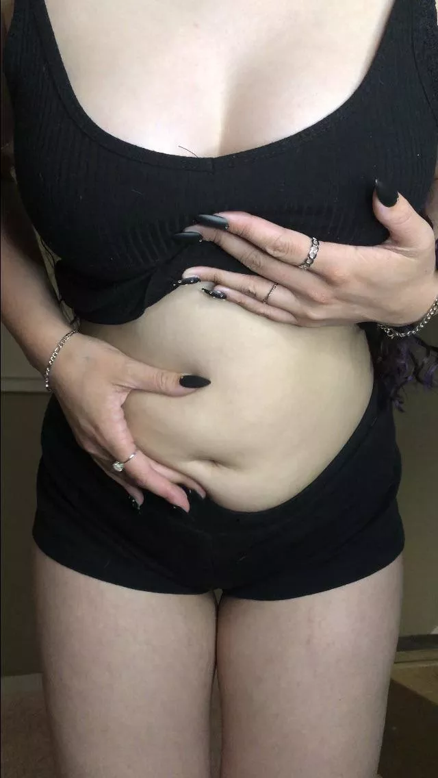 My stuffed soft belly