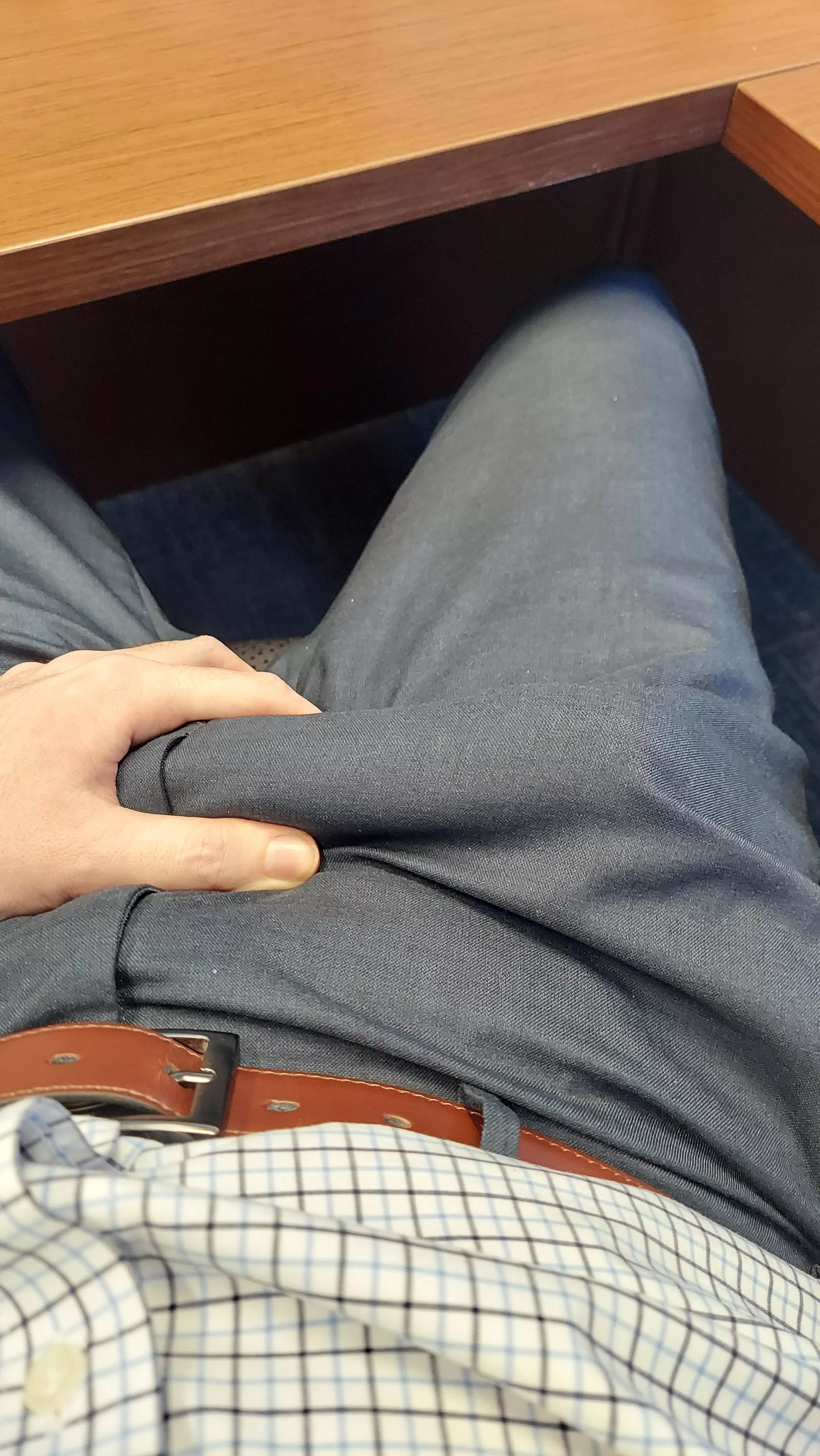 Need someone to crawl under my desk and take care of this while I work