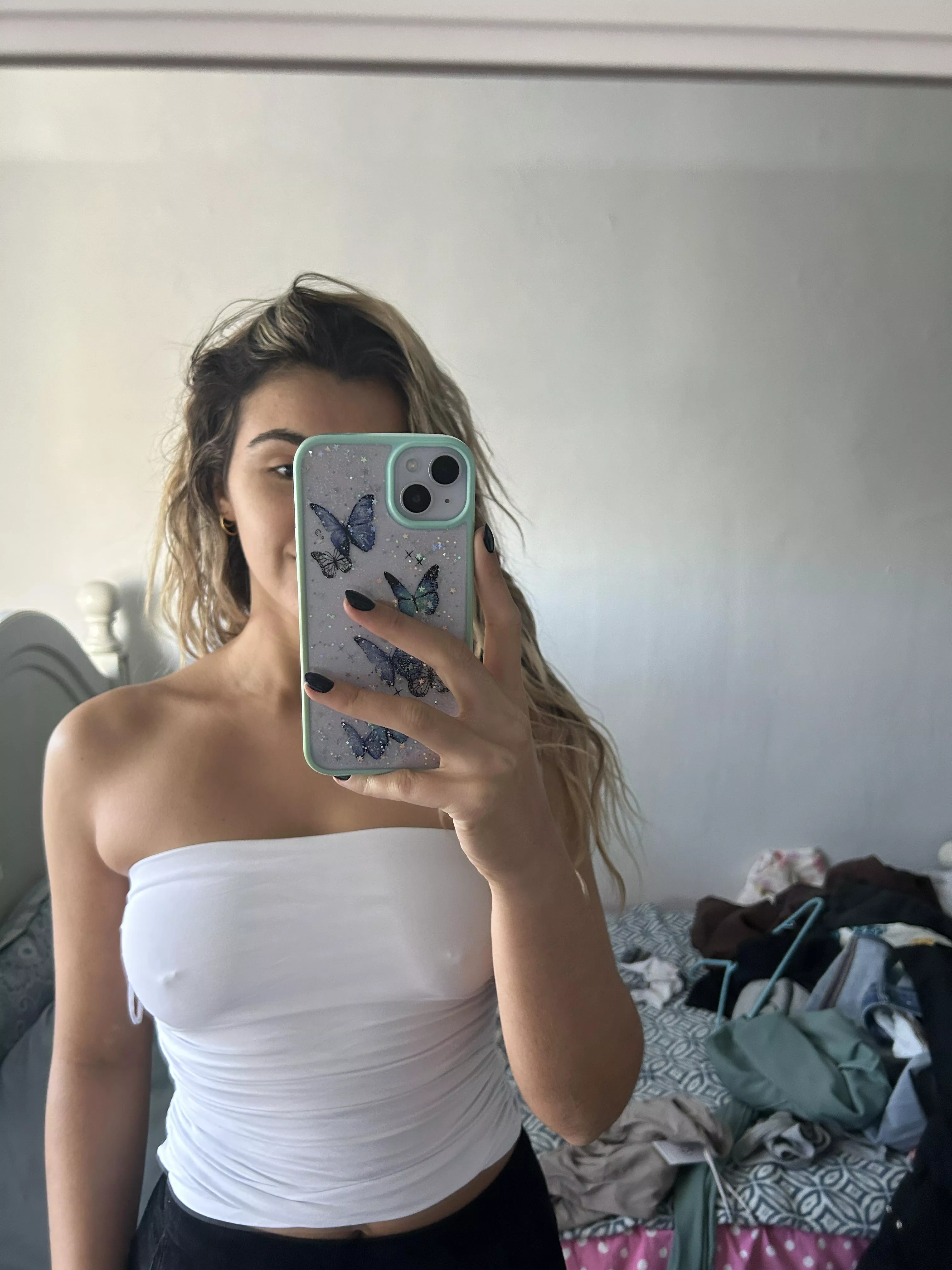 No need for a bra with this top