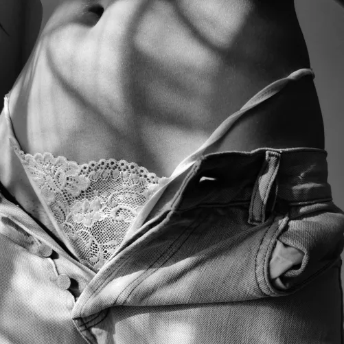 Nothing is sexier than lace underwear