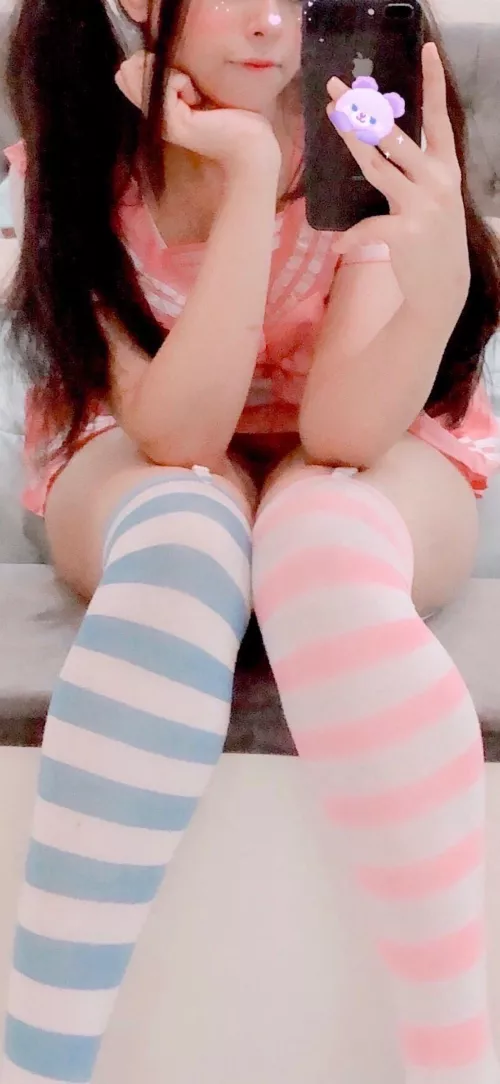 Old photo of the first time I dressed feminine