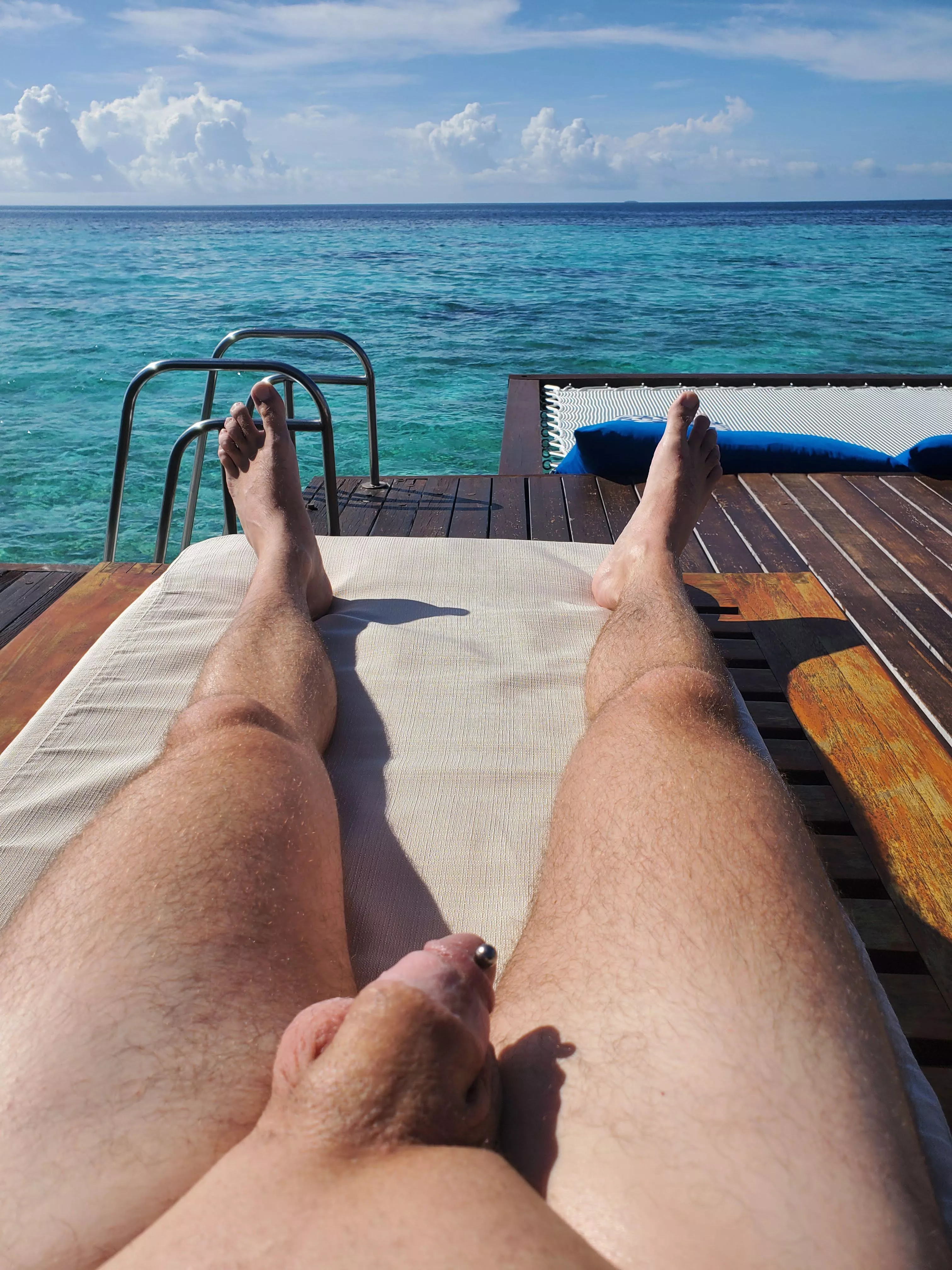 Pierced softie in public