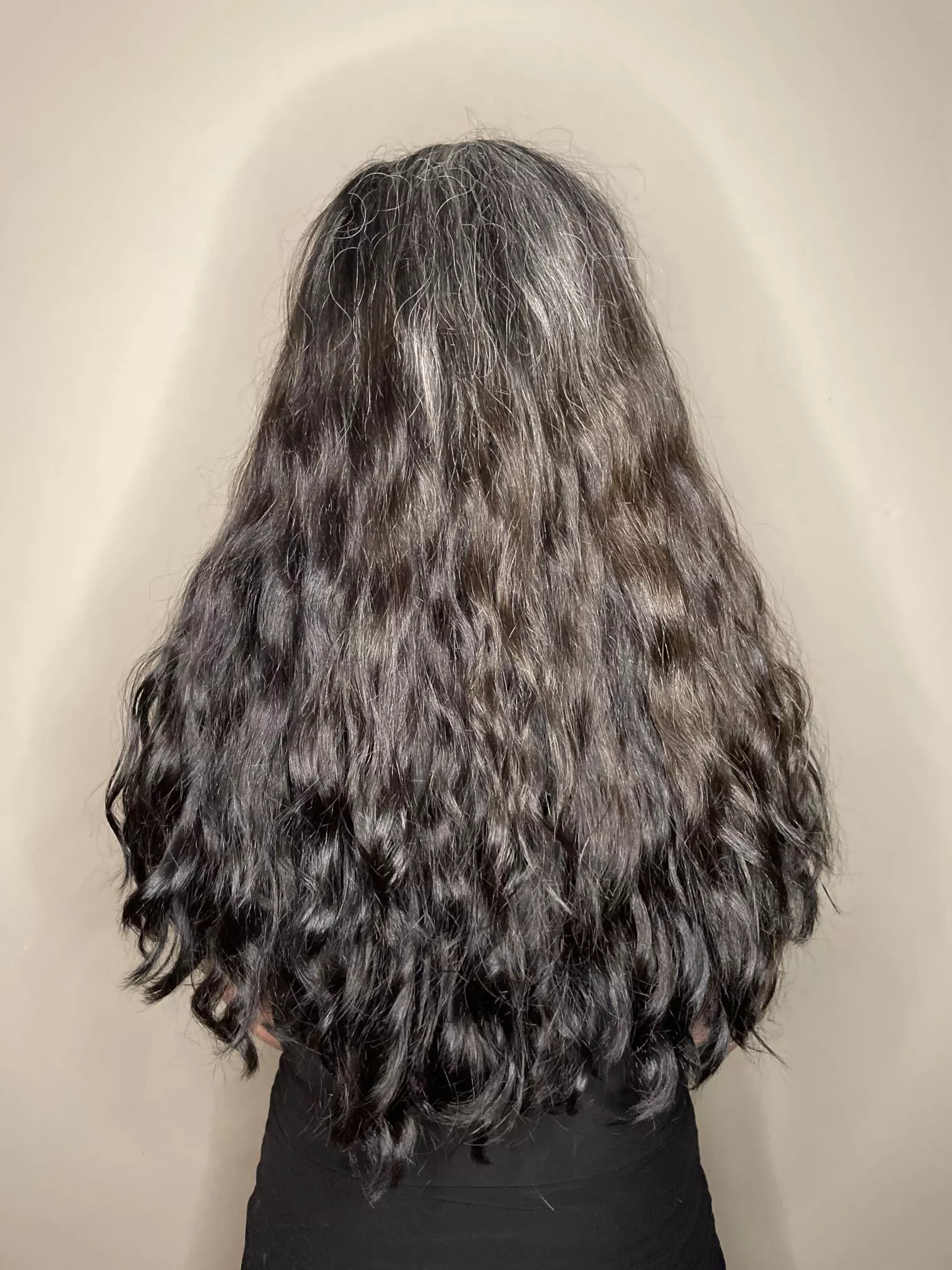 So much hair to grab and run your fingers through