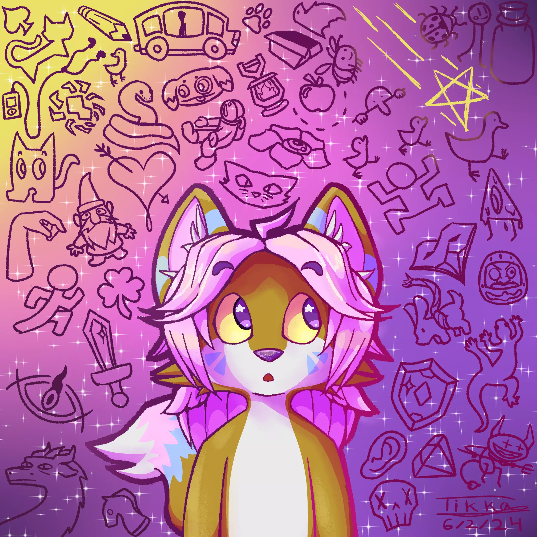 Spacin' Out, by me, @TikkaLaChica!