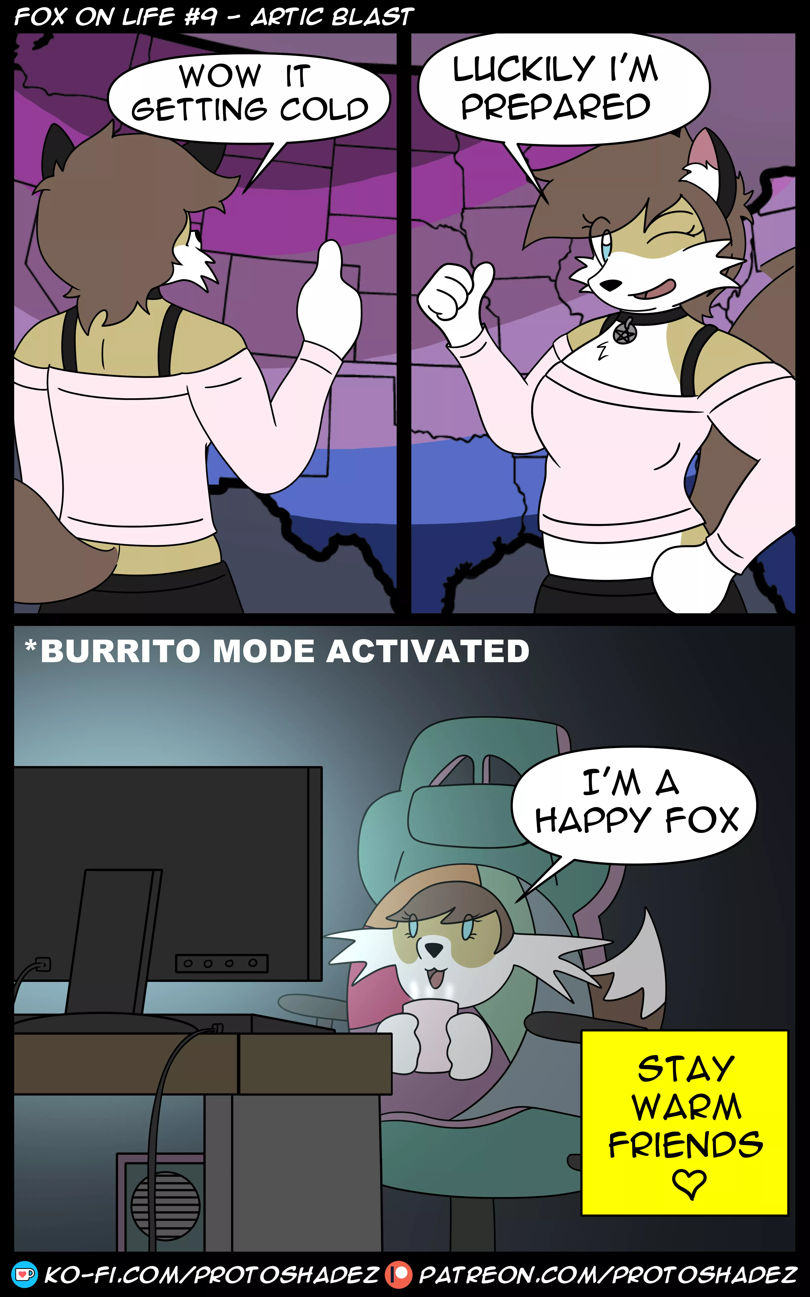 Stay warm friends! (OC)