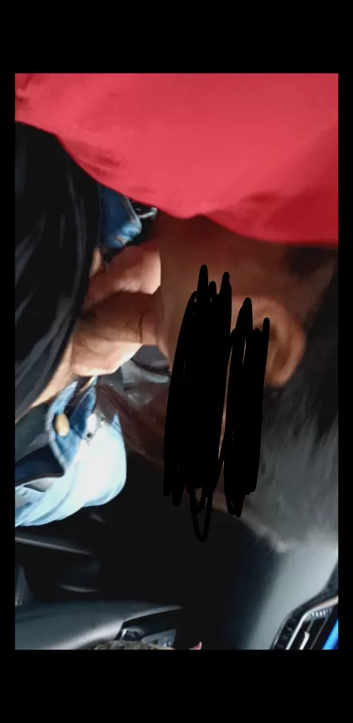 Sucling while driving