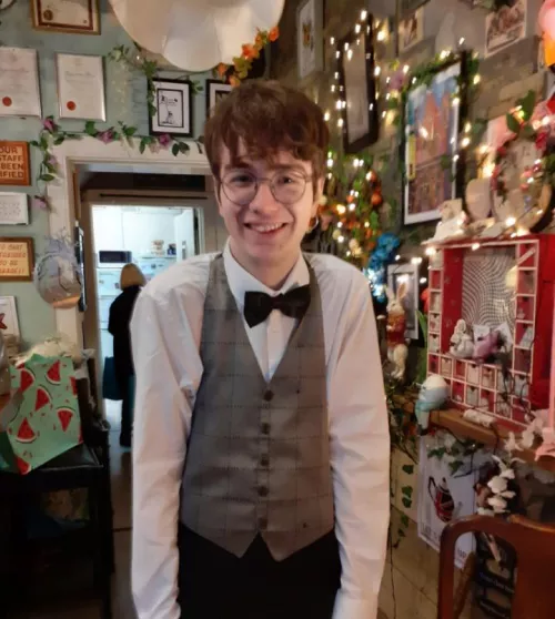 The most formal outfit I've worn in a long time hahaha