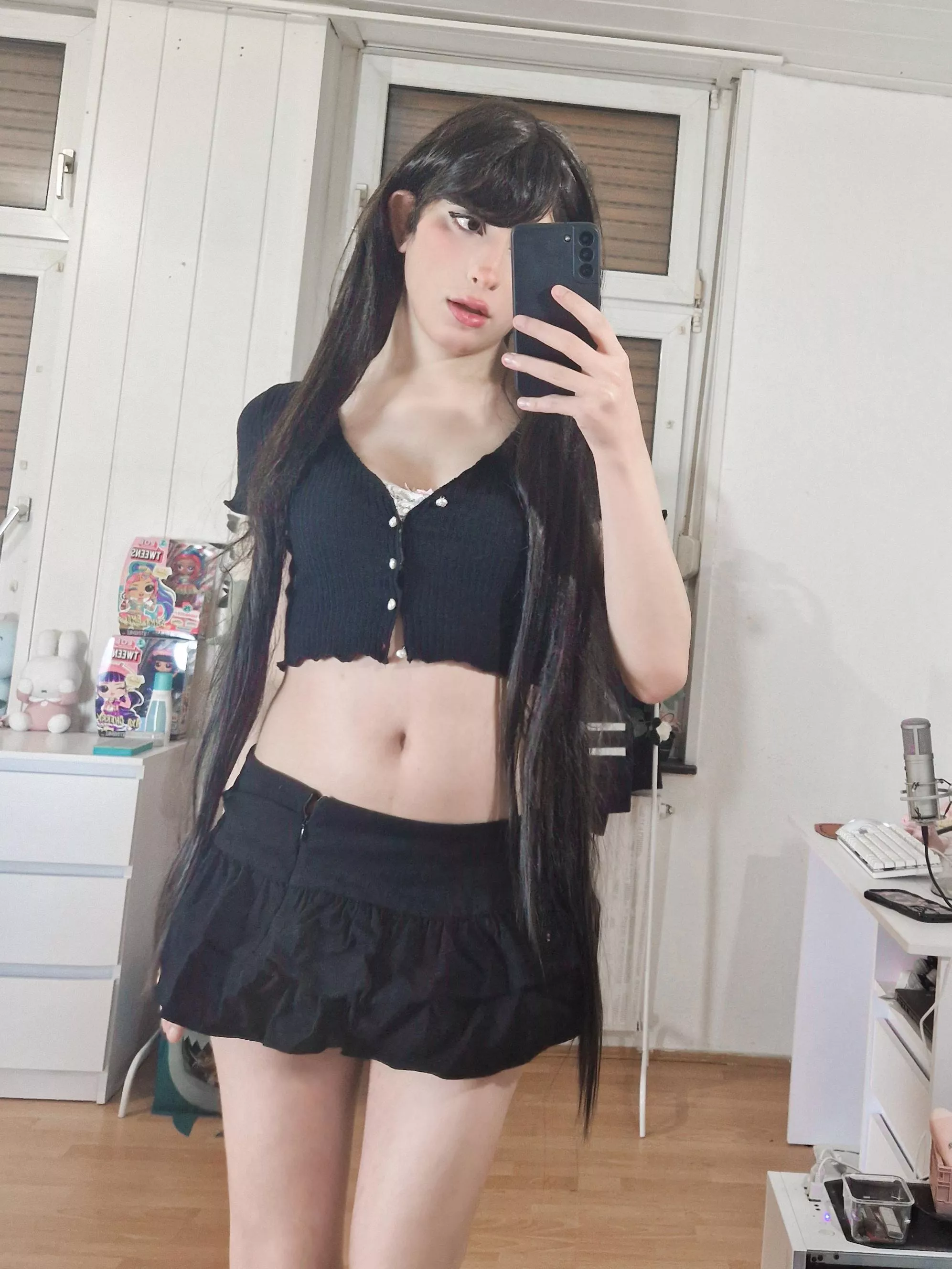 Thought i look good here (pretty shy about it🙈💗)