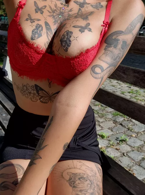 Would my tattoos scare you from spending the night with me?