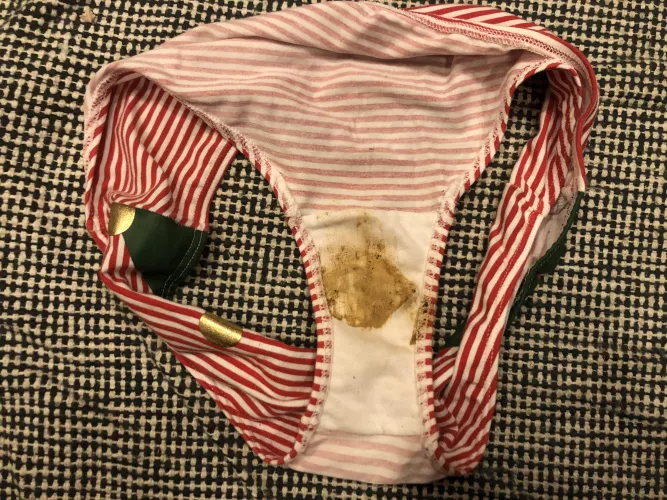 Yesterday morning’s skid mark