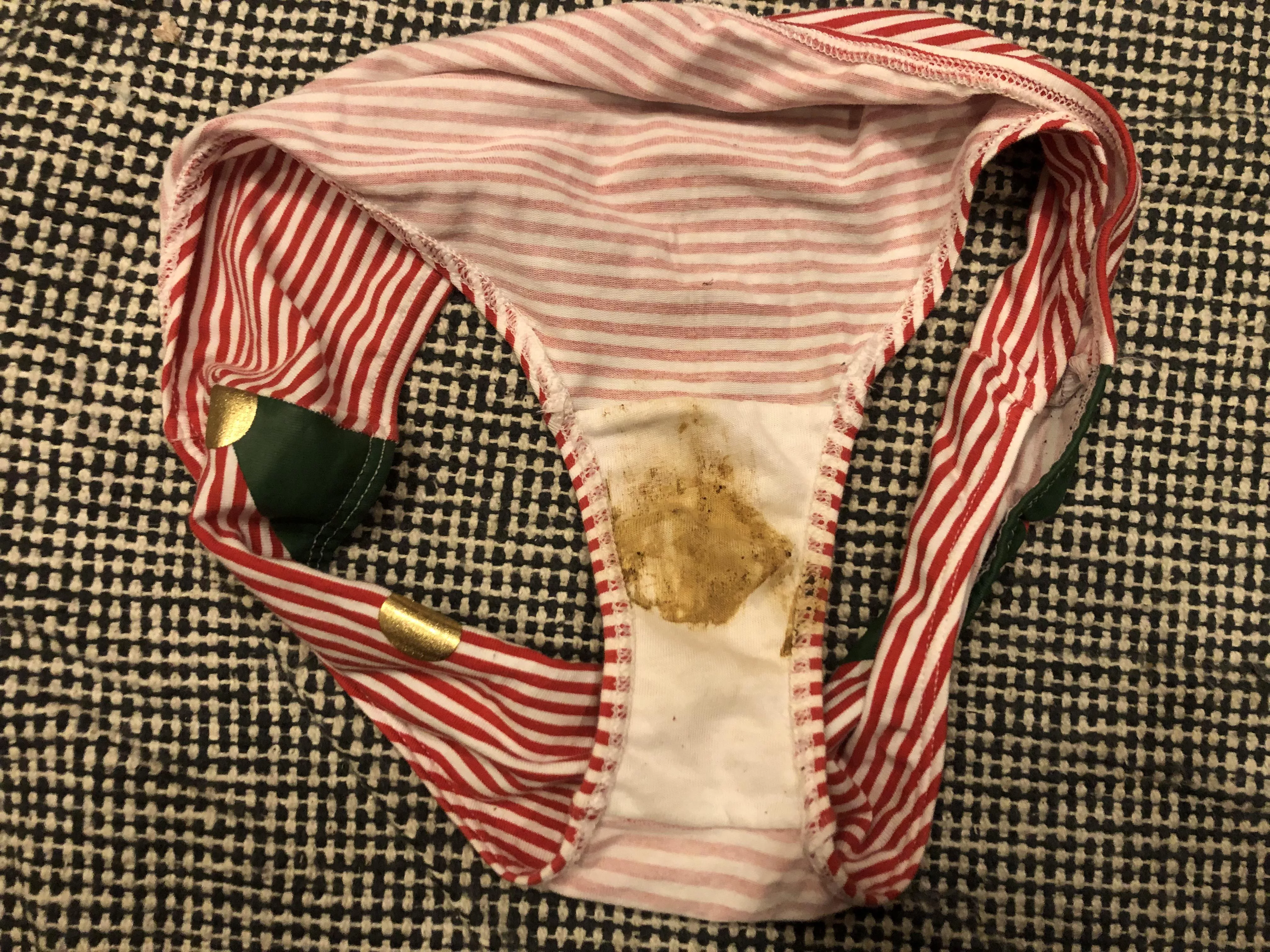 Yesterday morning’s skid mark