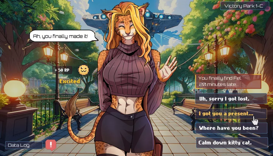 You're running late for you're first date with Fel, what's your excuse? Source: my game i'm building 😸