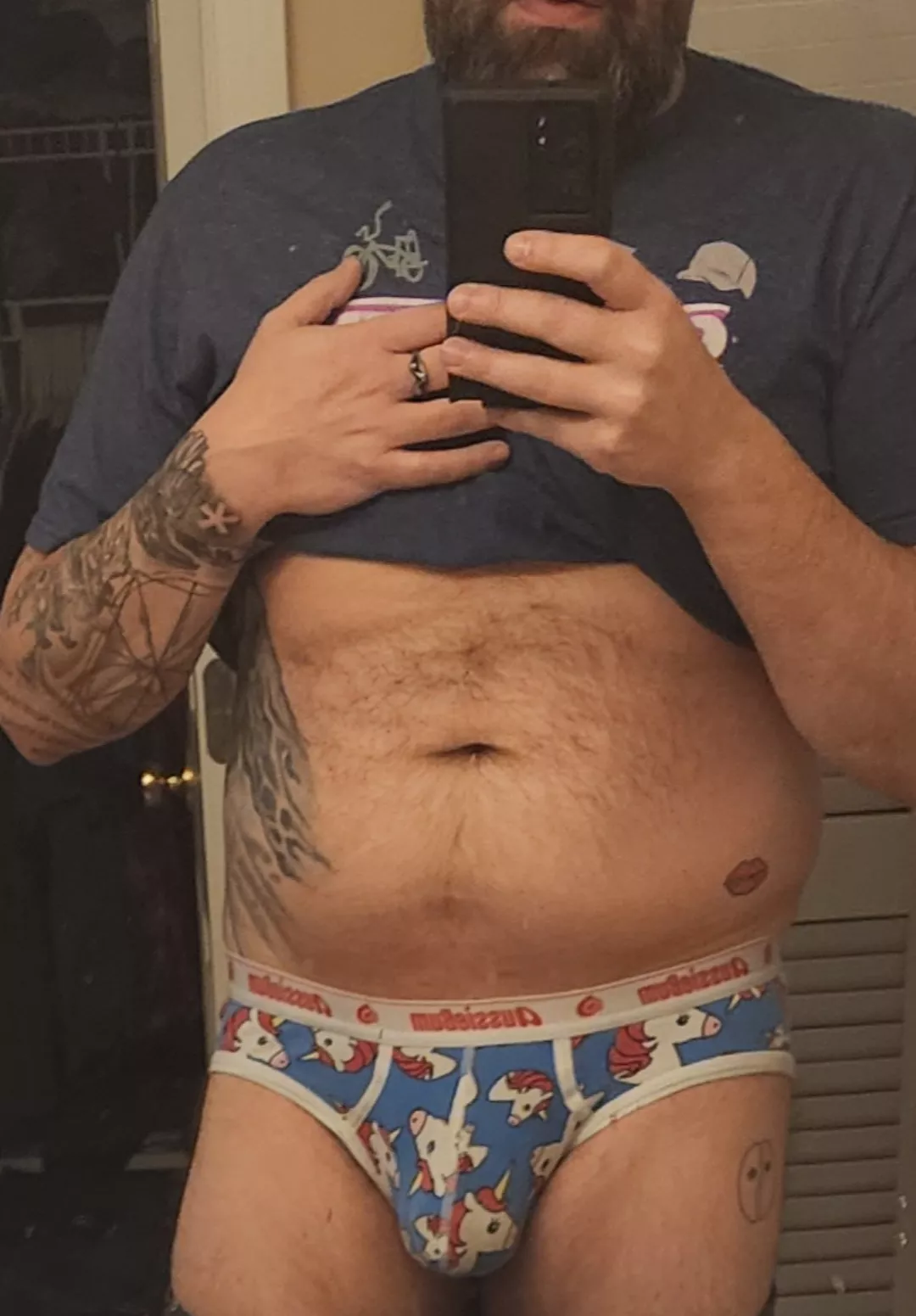 42 (m) Wanna see underneath or more underwear pics?