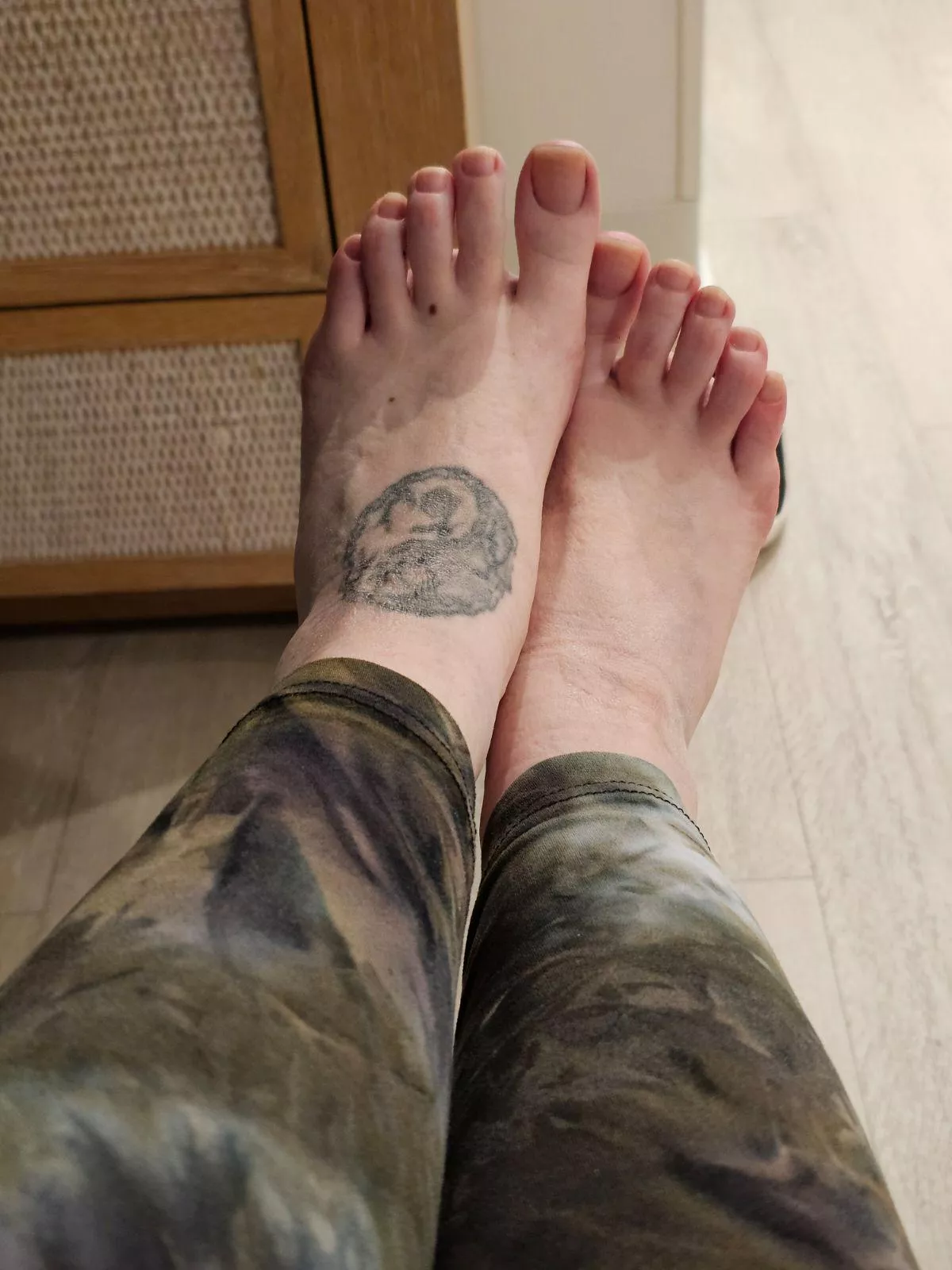 After a long day at the park, my feet hurt 😔