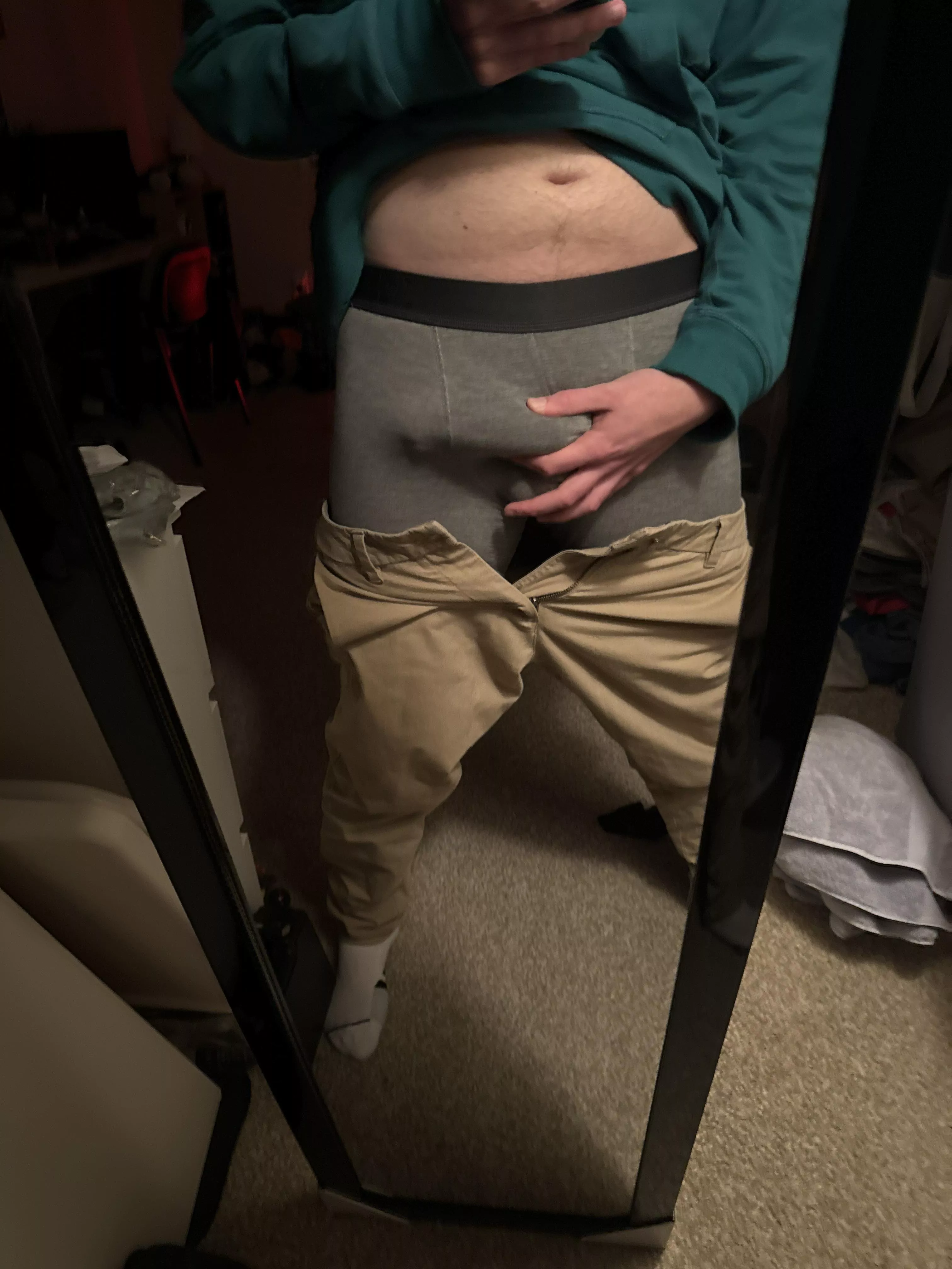 After chatting with some bros all night