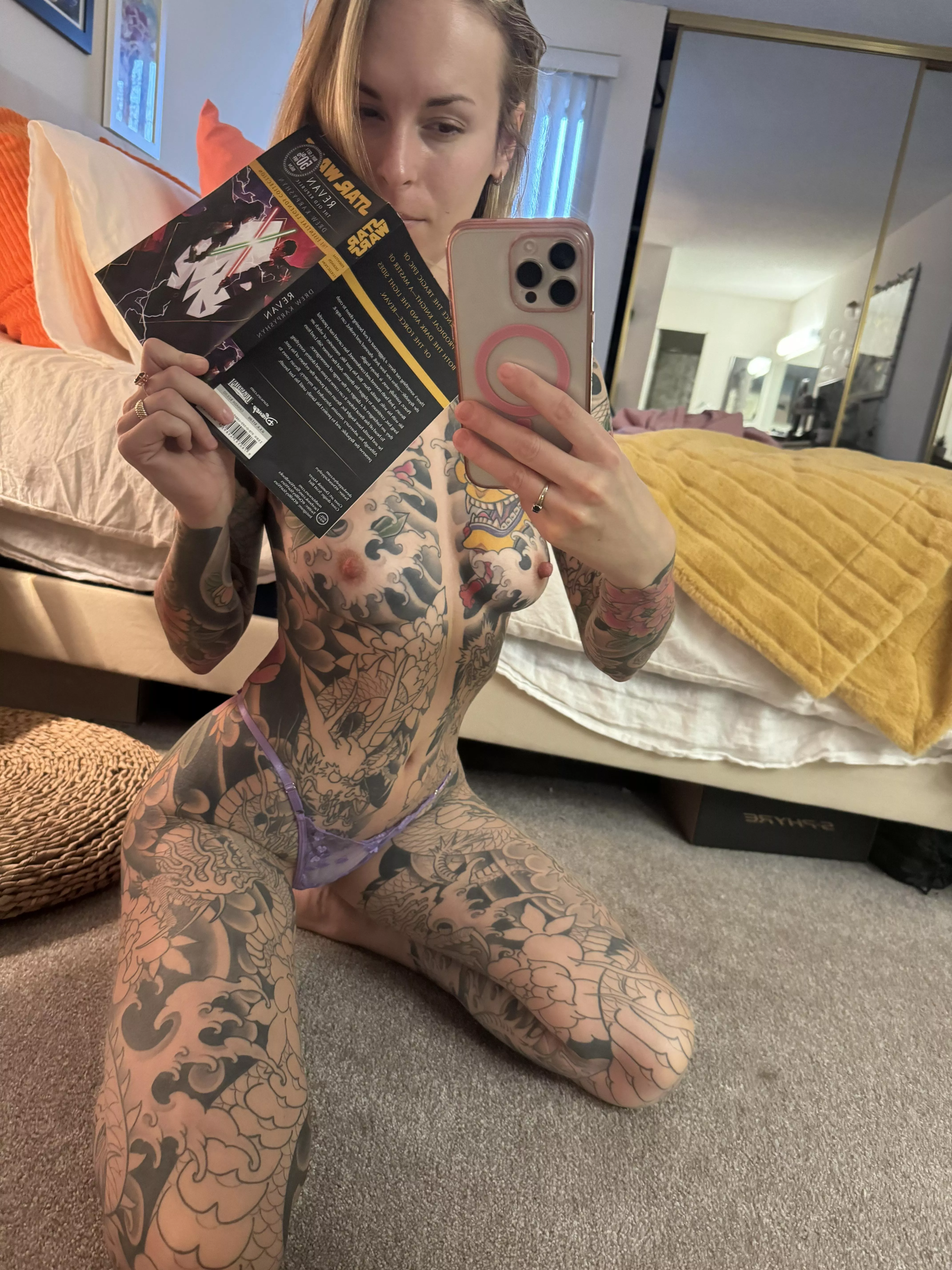 Always reading so I can talk nerd with you [F]