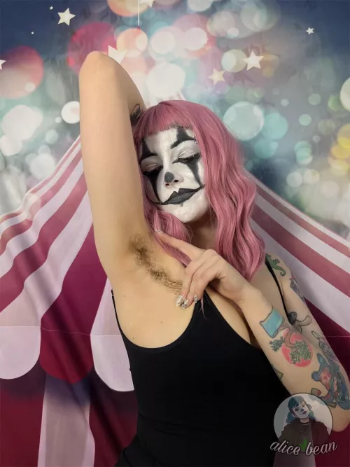 Any hairy clown armpit fans