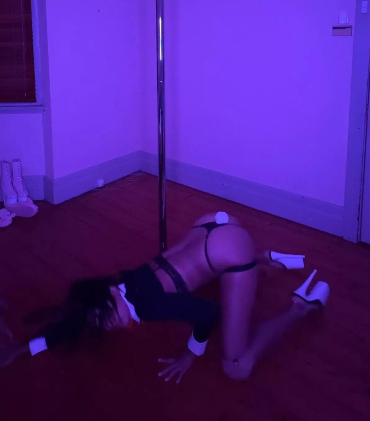 Bad bunny getting into position ☺️🙈