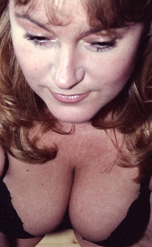 Busty Wife loves to share her Big Tits Cleavage