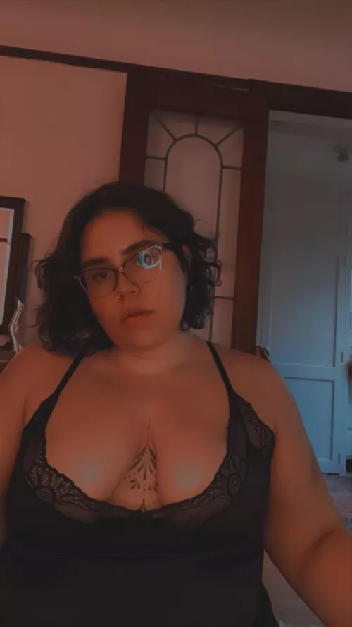 casual lunch break selfie