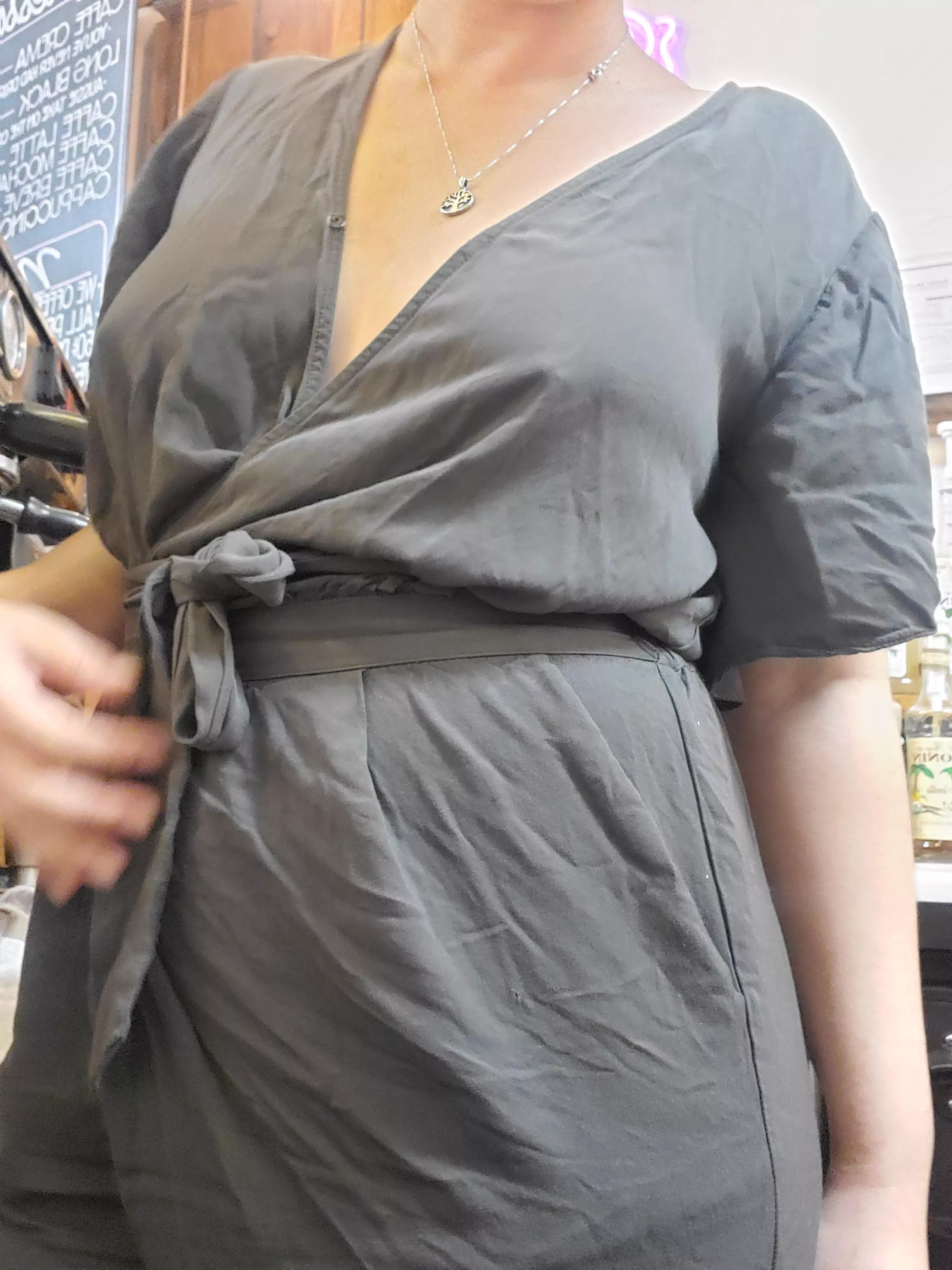 Come get a little coffee with a side of nips today