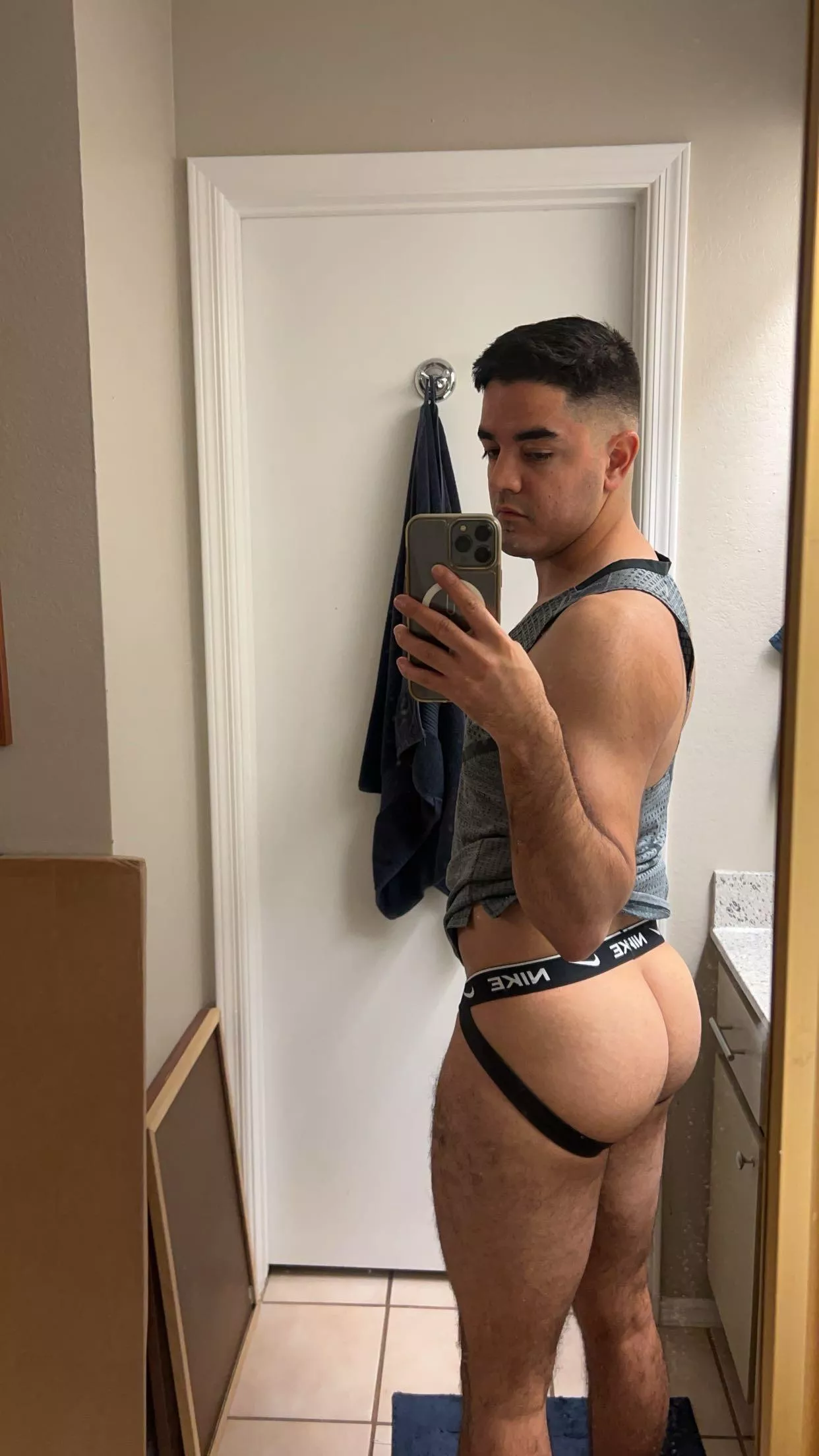 do you like how my ass looks in this jockstrap?