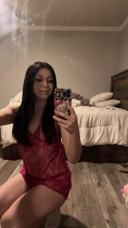 feeling sexy in this lingerie