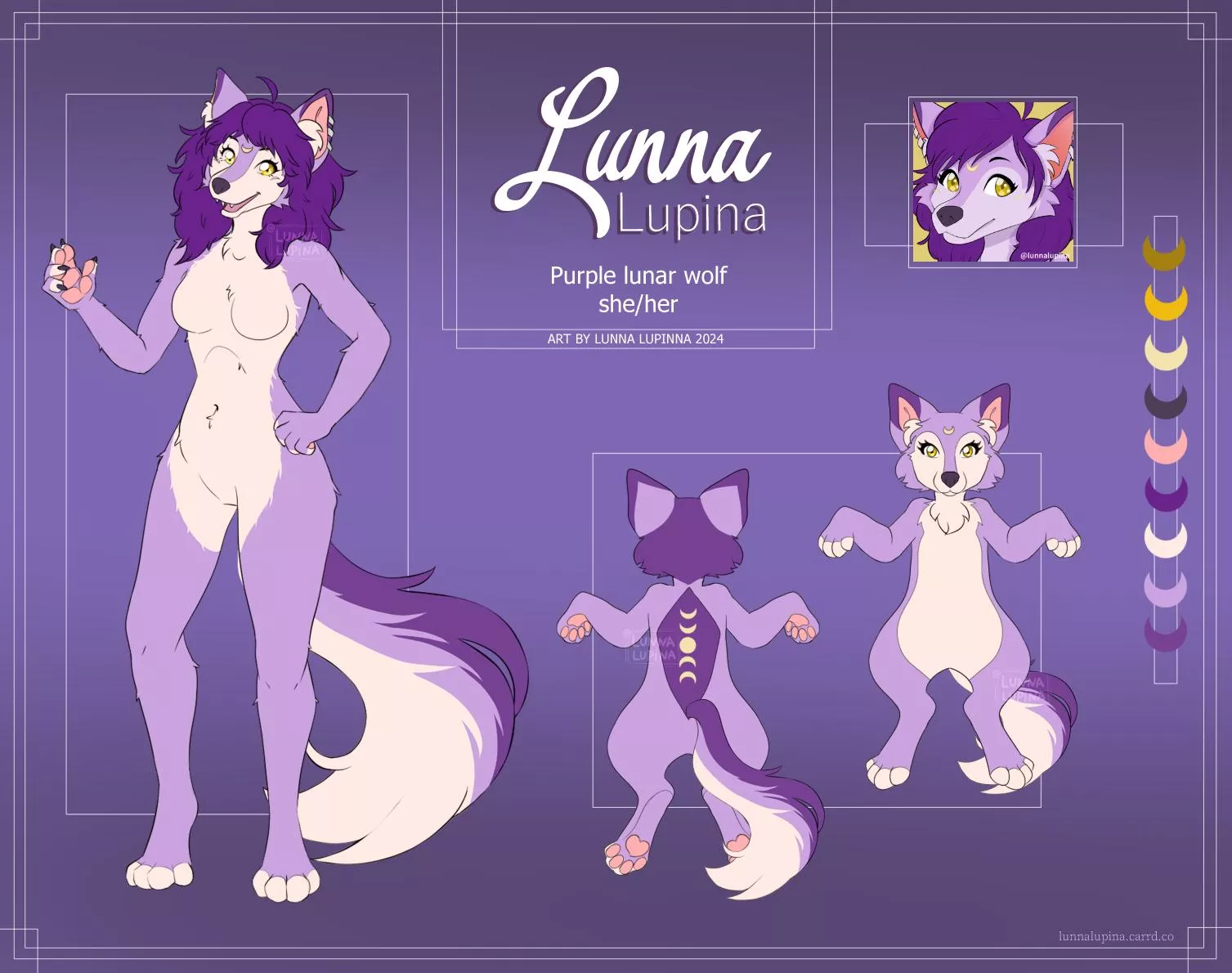 Finally I did a RefSheet of my fursona! What did you think? Art by me (Comms OPEN! More information in the comments below)
