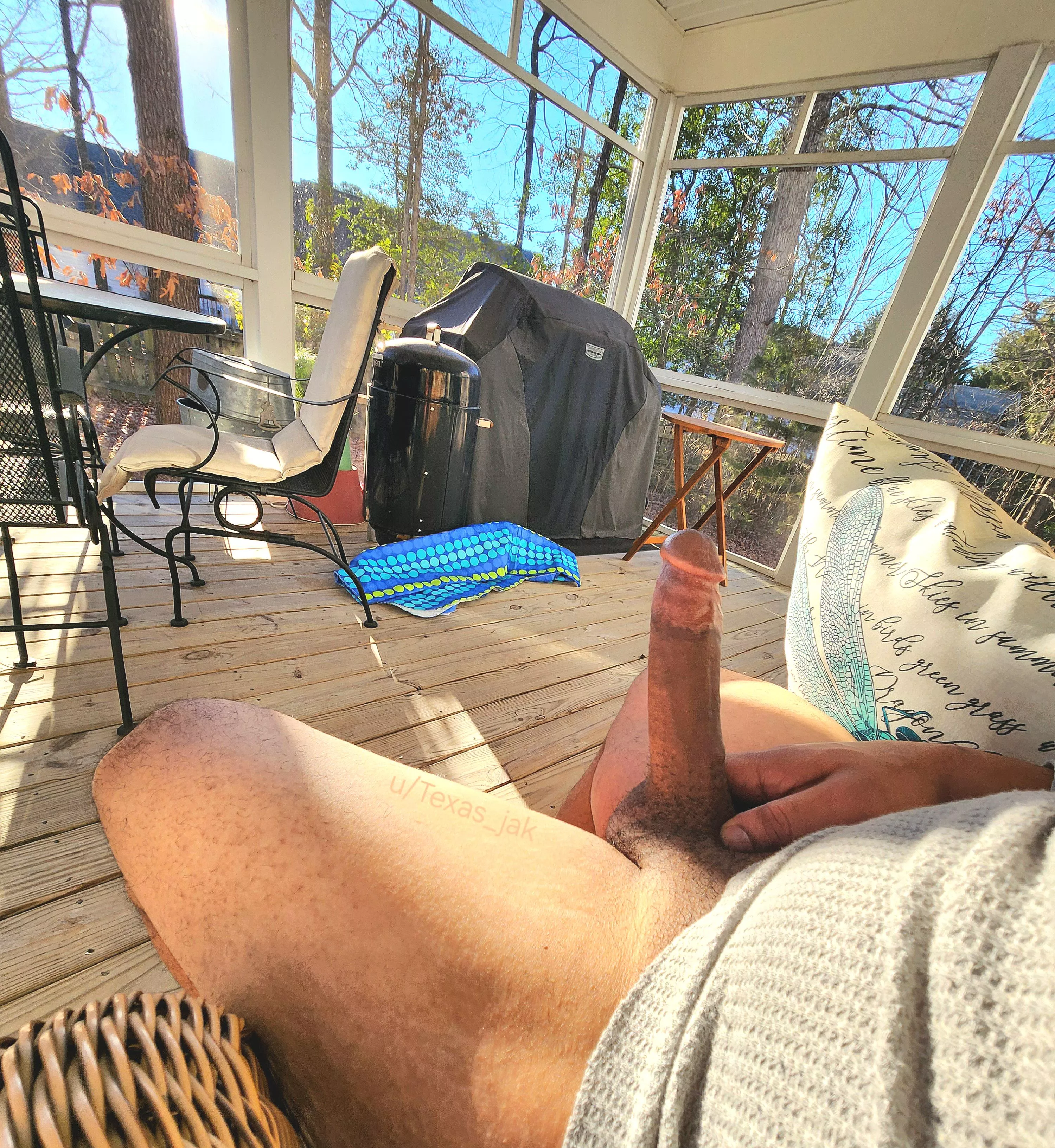 Getting some fresh air outside ☀️