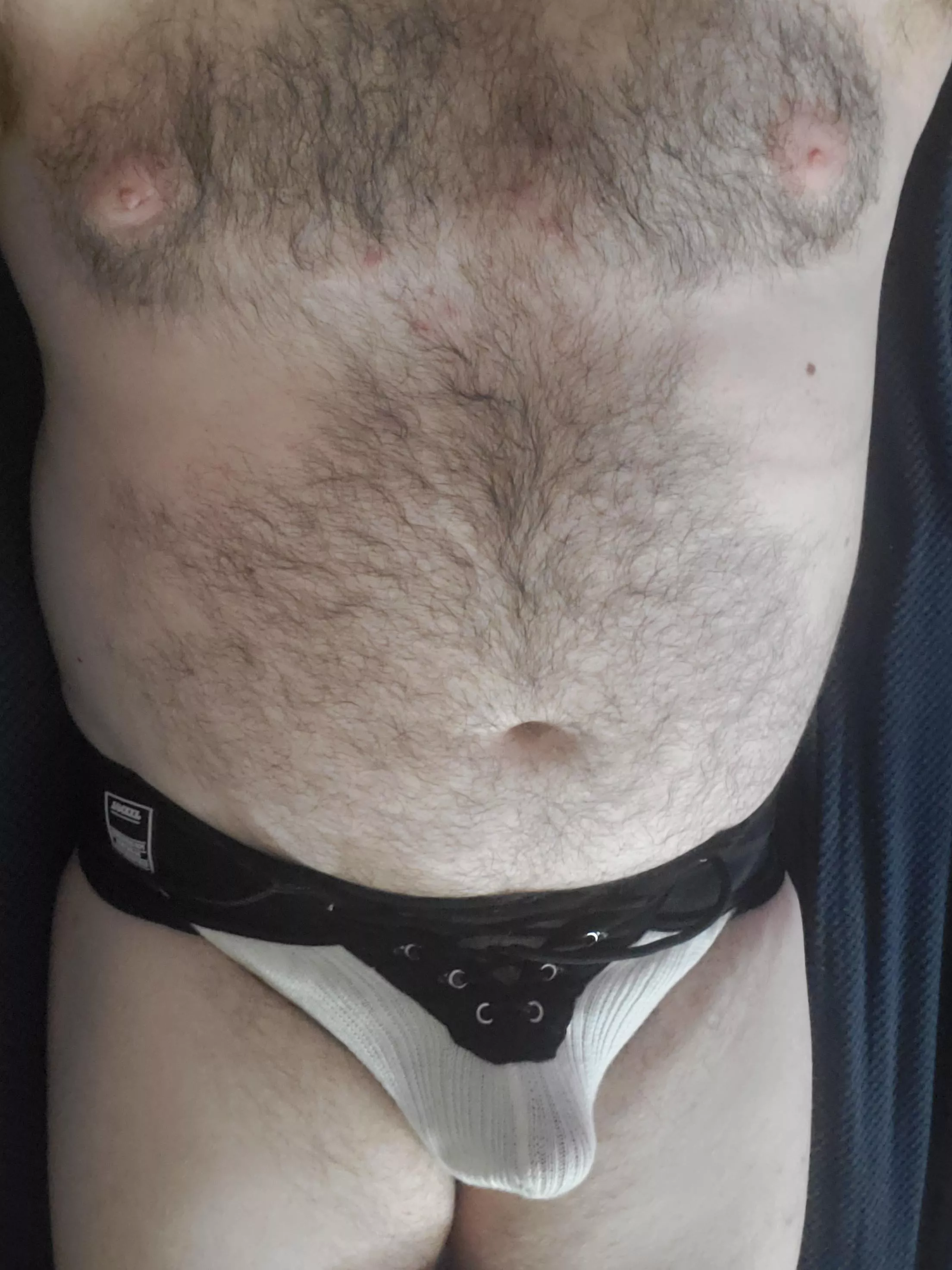 Got to love relaxing in a jock