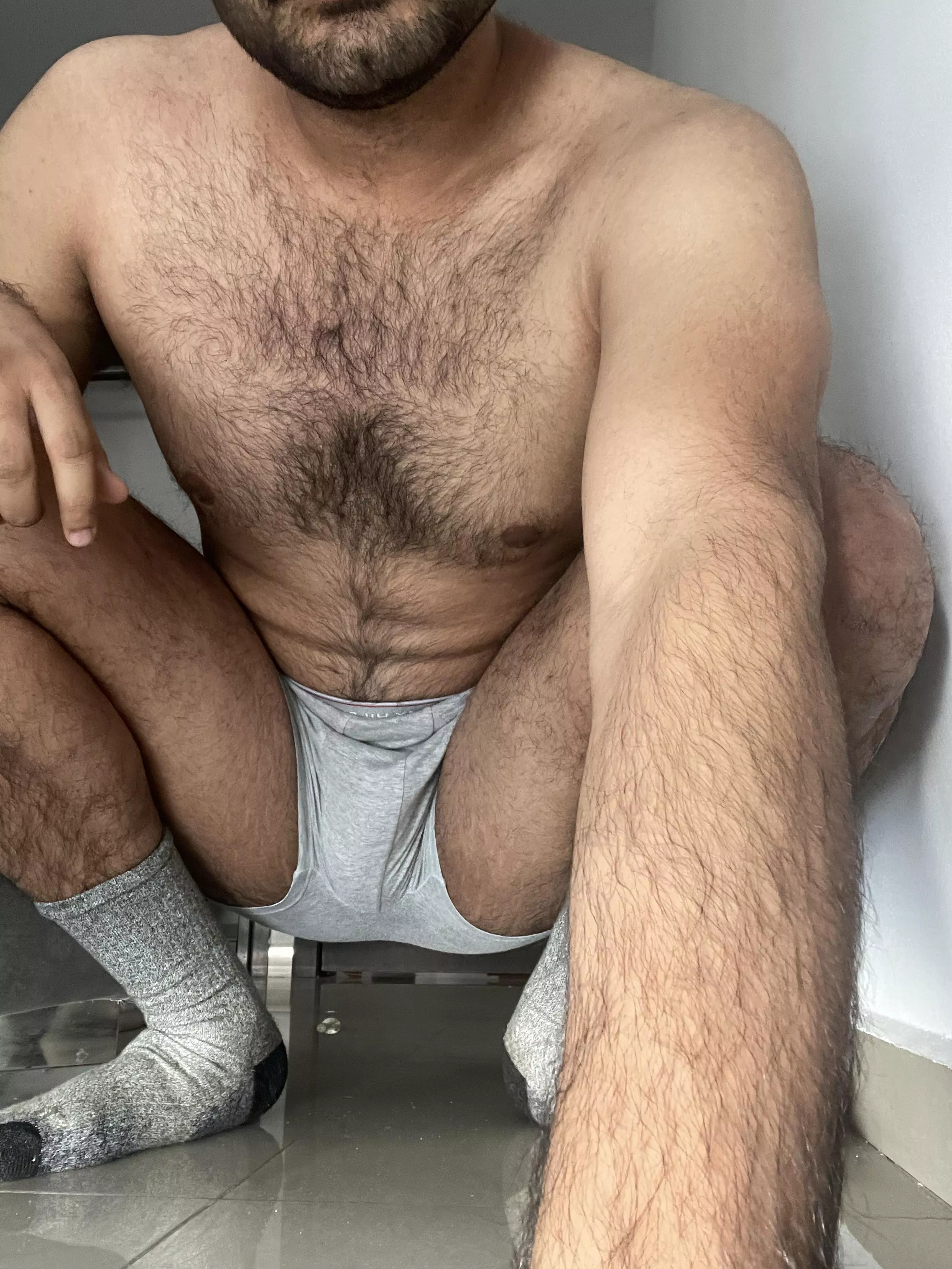 Hairy all over