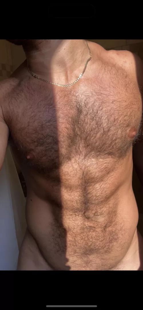 How does my chest look?